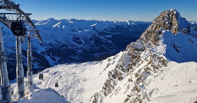 Neige d'exception au dessus de 2400m
