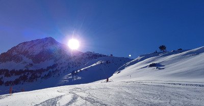 Belles conditions... surtout sur les pistes 😉