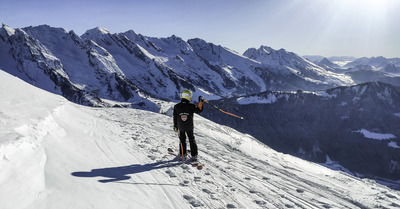 Belle ambiance, sérénité... Le ski est cool dans les Aravis