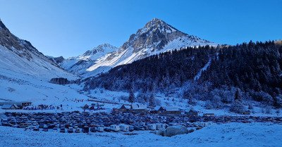 Grande affluence et neige minimaliste 