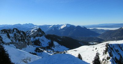 Des conditions correctes du c&ocirc;t&eacute; de Haute Pointe dans le Chablais