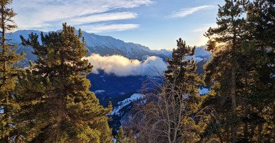 Du bon ski malgr&eacute; un faible enneigement et beaucoup de vent 