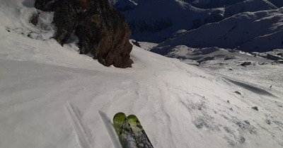 No&euml;l au balcon de Sarenne, et le cadeau des "sunset speed riders" 🎅🤩