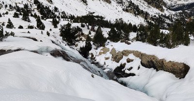 Neige compliqu&eacute;e... vive la balade !