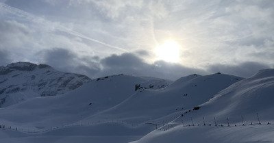 Neige et soleil 