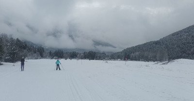 Ski de fond au Rosier