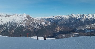 La m&ecirc;me qu'hier, mais sans la foule de Montgen&egrave;vre !