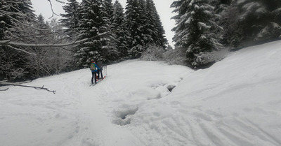 Flocons et nuages ... mais la peuf est de retour