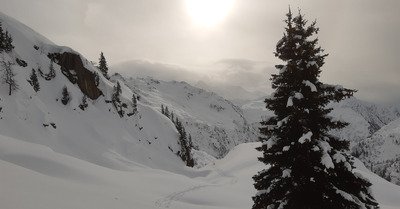 Tricotage dans les Aiguilles rouges