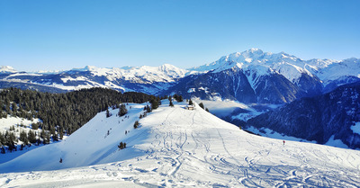 Côte 2000 : paysage > ski