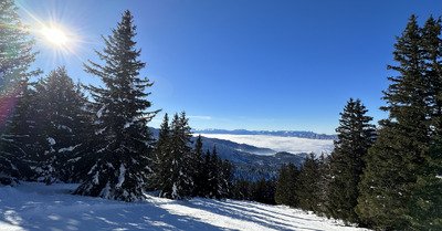 Belle neige, beau Soleil - on se fait plaisir !