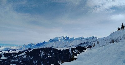 De bonnes conditions sur le domaine de Praz-sur-Arly
