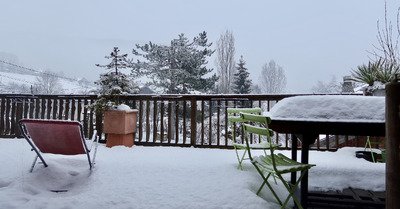 Avant ☃️ / apr&egrave;s ☔️