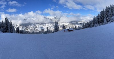Retour de la neige apres la pluie 