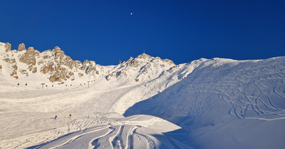 Du ski exceptionnel au dessus de 2200m