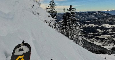 La vall&eacute;e verte est revenue blanche.