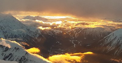 Fin de journ&eacute;e aux Grands