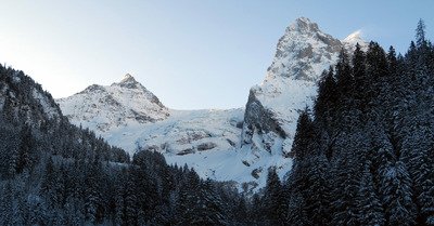 Up and down sous les glaciers bernois