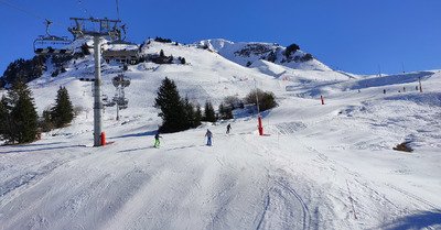 Icy le matin, puis une belle moquette &agrave; la mi-journ&eacute;e.