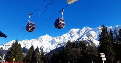 Grand beau, neige dure