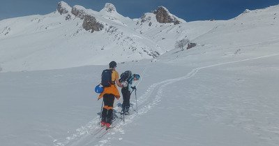 Bien bon en rando vers le Galibier ! 