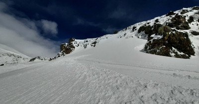 &Ccedil;a neige...&ccedil;a neige...top => du blanc pour rider Ch&acirc;teau Noir 🤩❄❄❄👍