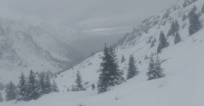 Une "presque" Dent du Pra en ski de rando