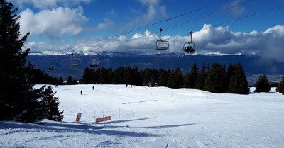 Chamrousse : session ciel bleu entre midi et 2