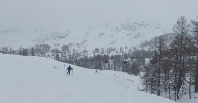 Poudreuse bien alourdie