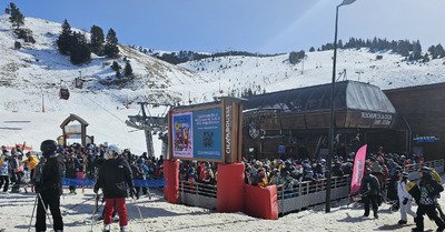 Chamrousse : ciel bleu et mer de nuages