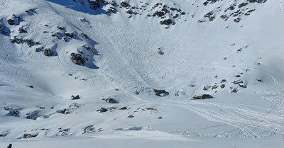 Neige et soleil &agrave; Luz