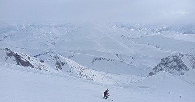 Samedi tranquille sur les pistes 