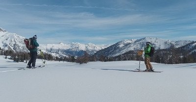 Bonne sortie freerando aux Monts de la Lune
