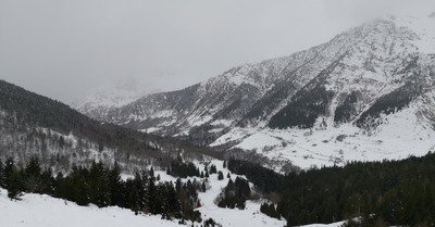 Enfin de la neige... 