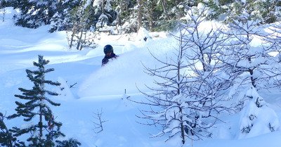 Retour d&rsquo;Est d&rsquo;exception et avalanches sur un domaine &agrave; moiti&eacute; ouvert!