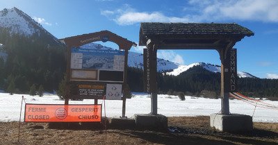 Fermeture du domaine nordique de Sommand 