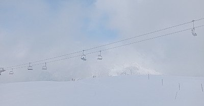 On pourrait presque se croire en hiver 