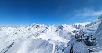 M&eacute;ribel et Val Thorens, sous le soleil