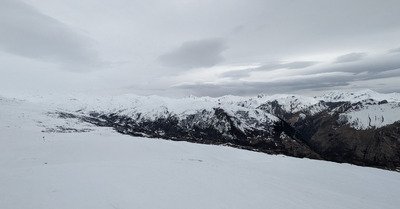 M&eacute;ribel sous les nuages