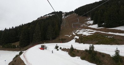 Bonne neige le matin