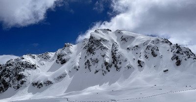 Coup de peinture sur les pentes