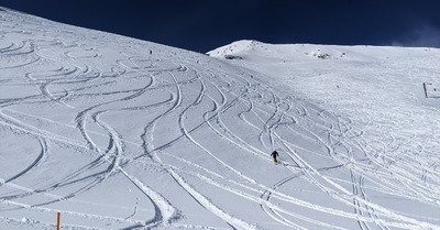Poudreuse de fin de saison a Piau