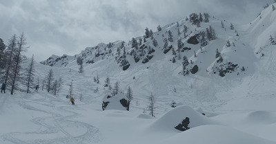 (Bonne) poudre lourde ou gros scotch