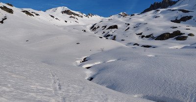 Col de la Valette : bonnes conditions en Lauziere ! 