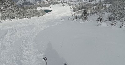 Plus de 40 cm de peuf jusqu'en bas