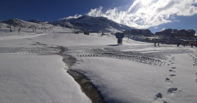 Une petit couche de peuf et froid , top cool 🤩👍