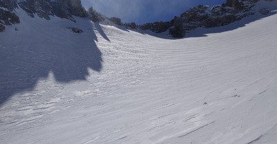 Glacier de Celliers : on va pas ranger les skis tout de suite. 