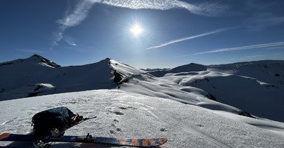 V&eacute;lo-ski-v&eacute;lo &agrave; la Bonette