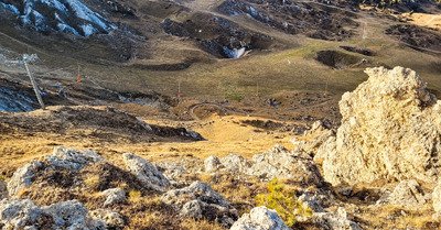 Rep&eacute;rage de lignes sur la Plagne