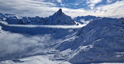 10cm de poudreuse sur un billard ❄️☀️